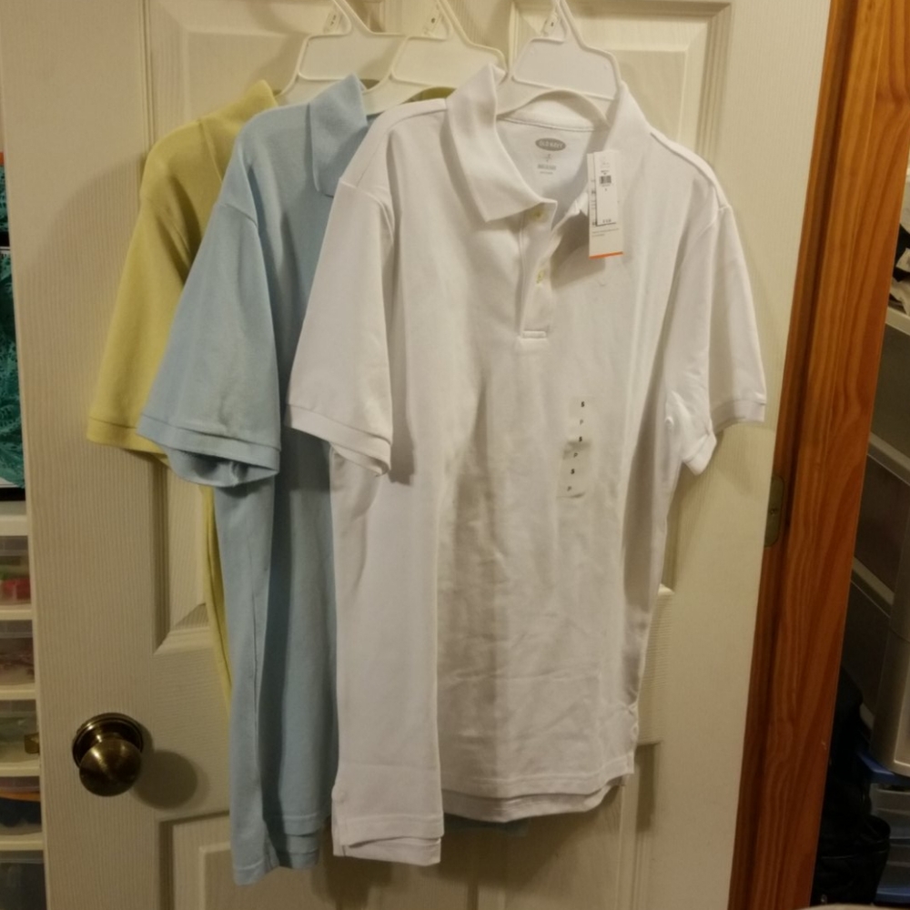 Lot of Old Navy Polos